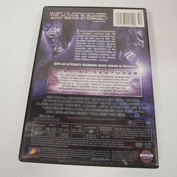 Sci-Fi Movie Lot Of 10 DVD/Blu-Ray Bundle TESTED - Picture 11 of 16